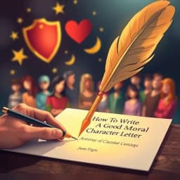 How to Write a Good Moral Character Letter icon