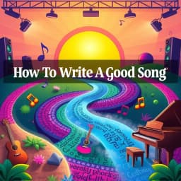 How to Write a Good Song icon