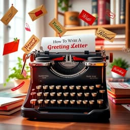 How to Write a Greeting Letter icon