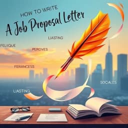 How to Write a Job Proposal Letter icon