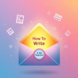 How to Write a Job Rejection Email icon