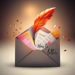 How to Write a Letter for the Mail icon