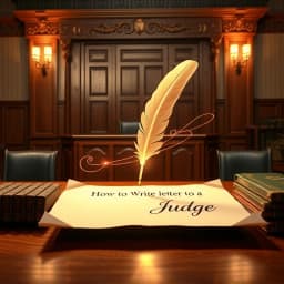 How to Write a Letter to a Judge icon
