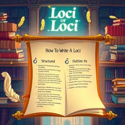 How to Write a Loci icon
