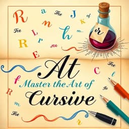 How to Write a Lowercase R in Cursive icon