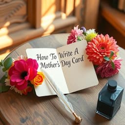 How to Write a Mother's Day Card icon