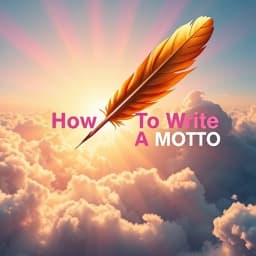 How to Write a Motto icon