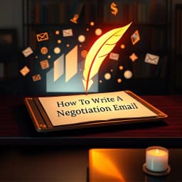 How to Write a Negotiation Email icon