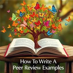 How to Write a Peer Review Examples icon