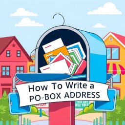 How to Write a PO Box Address Online icon