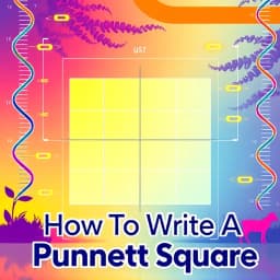 How to Write a Punnett Square icon