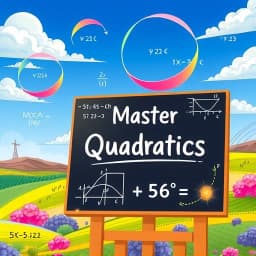 How to Write a Quadratic Function in Standard Form icon