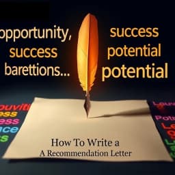 How to Write a Recommendation Letter for Grad School icon