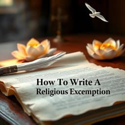 How to Write a Religious Exemption for Vaccines icon