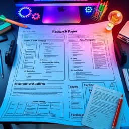 How to Write a Research Paper Outline icon