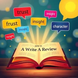 How to Write a Review on a Person icon