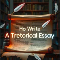 How to Write a Rhetorical Essay icon