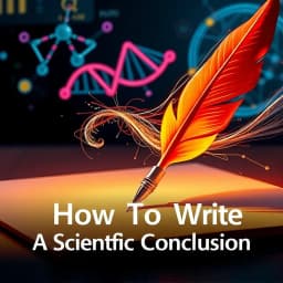 How to Write a Scientific Conclusion icon