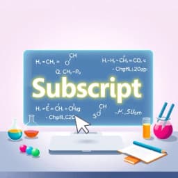 How to Write a Subscript in Google Docs icon