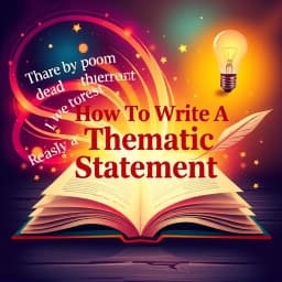 How to Write a Thematic Statement icon