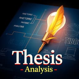 How to Write a Thesis for a Rhetorical Analysis icon
