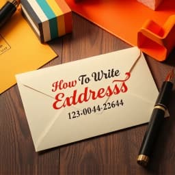 How to Write Address on Manila Envelope icon