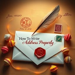 How to Write Address Properly icon