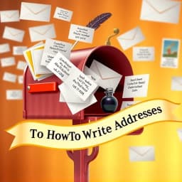 How to Write Addresses icon