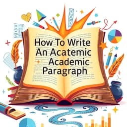How to Write an Academic Paragraph icon