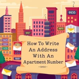 How to Write an Address with an Apartment Number icon