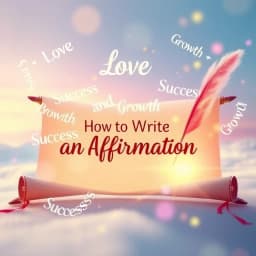 How to Write an Affirmation icon