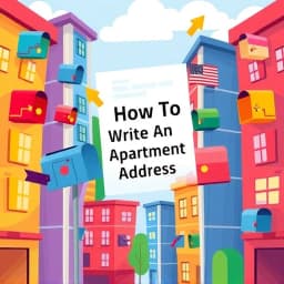 How to Write an Apartment Address on a Letter icon