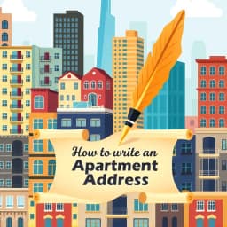 How to Write an Apartment Address icon