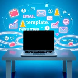 How to Write an Email Sending a Resume icon