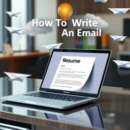 How to Write an Email to Send Resume icon