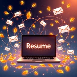 How to Write an Email with Resume icon