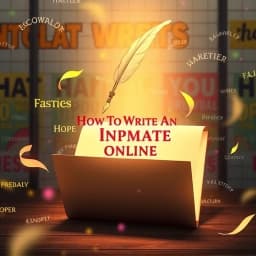 How to Write an Inmate Online icon