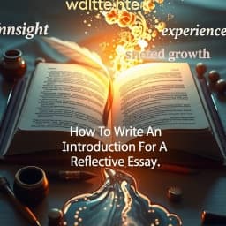 How to Write an Introduction for a Reflective Essay icon