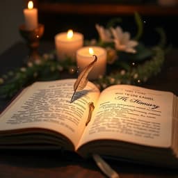 How to Write an Obituary Example icon