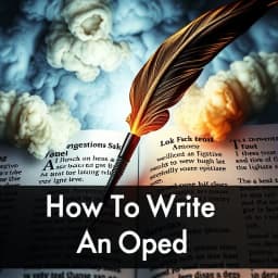 How to Write an OPED icon