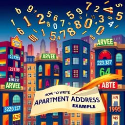 How to Write Apartment Address Example icon
