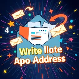 How to Write APO Address icon