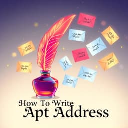 How to Write Apt Address icon