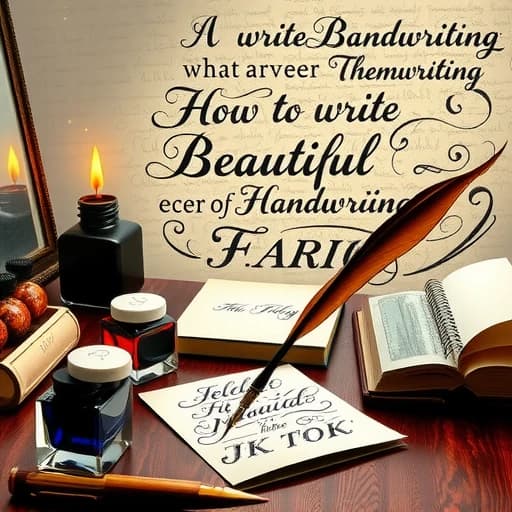 How To Write Beautiful Handwriting featured image