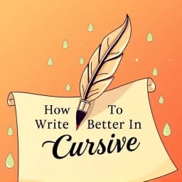 How to Write Better in Cursive icon