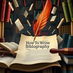 How to Write Bibliography icon