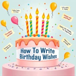 How to Write Birthday Wishes icon