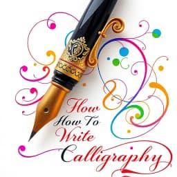 How to Write Calligraphy Letters icon