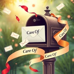 How to Write Care Of on Letter icon