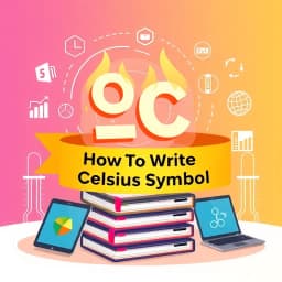 How to Write Celsius Symbol icon